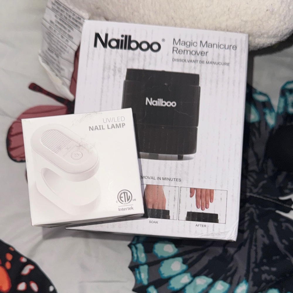 Nailboo Magic Manicure Remover with UV/LED nail lamp -Brand new